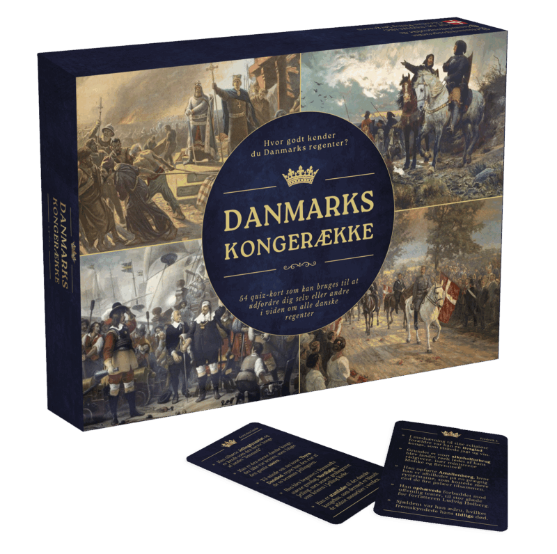 DANMARKS KONGERÆKKE QUIZ-SPIL - Billede 2